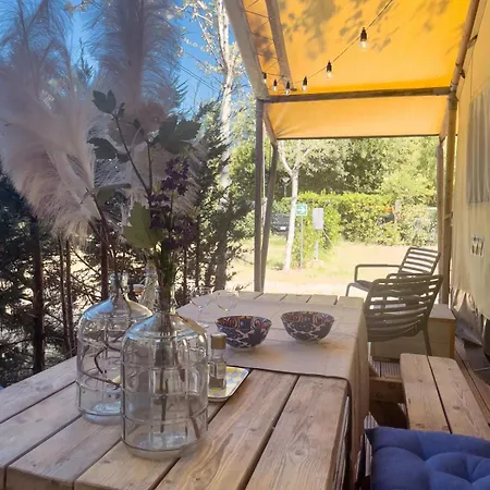 Glamping Tent With Bathroom - Tuscany Next To Sea! Appartement *