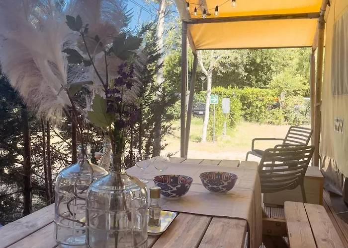 Glamping Tent With Bathroom - Tuscany Next To Sea! Apartment *